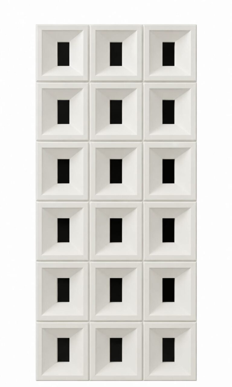 Panele Guri D6 e Bardhe (60x120cm)