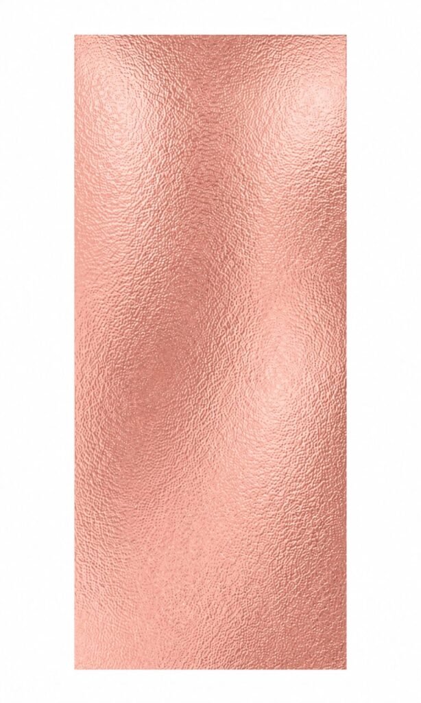 Pllake Metalixato Water Ripple Rose Gold 120x290x0.5 Cm