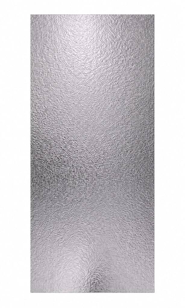 Pllake Metalixato Water Ripple Silver 120x290x0.5 Cm