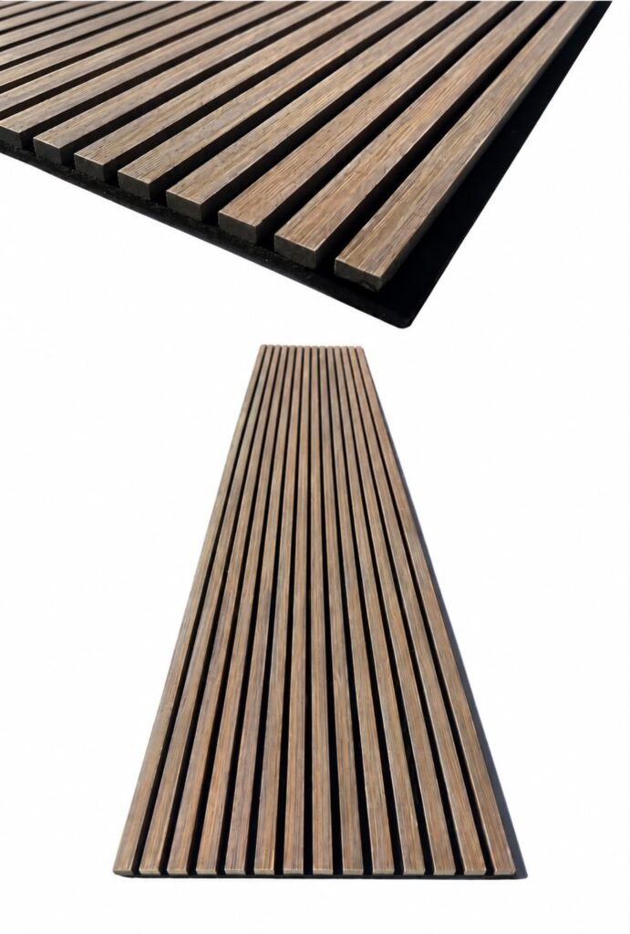 Panele Akustike – Brown 60x280cm