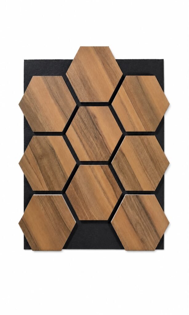 Panele Akustike Romb – Lisi 60x70cm