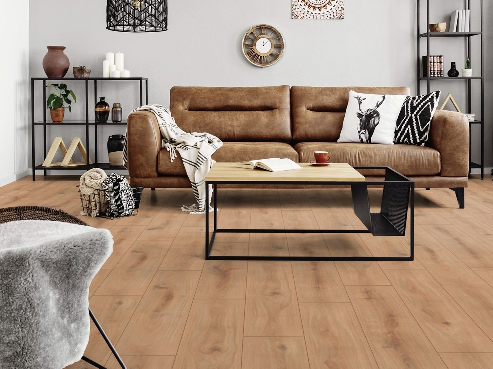 Parket Laminat Golden Vista Oak K230 14mm AC6 - Image 2