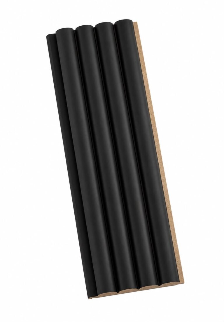 Panele MDF – Soft Touch Black 12×280 Cm