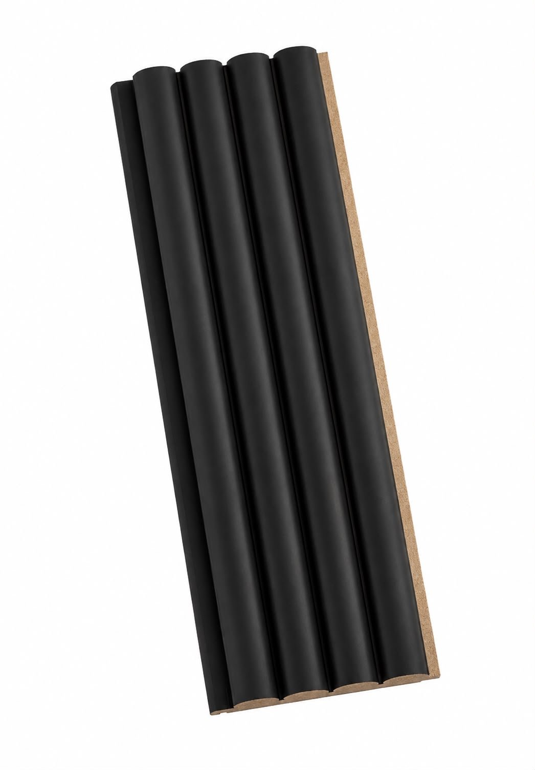 Panele MDF – Soft Touch Black 12×280 Cm