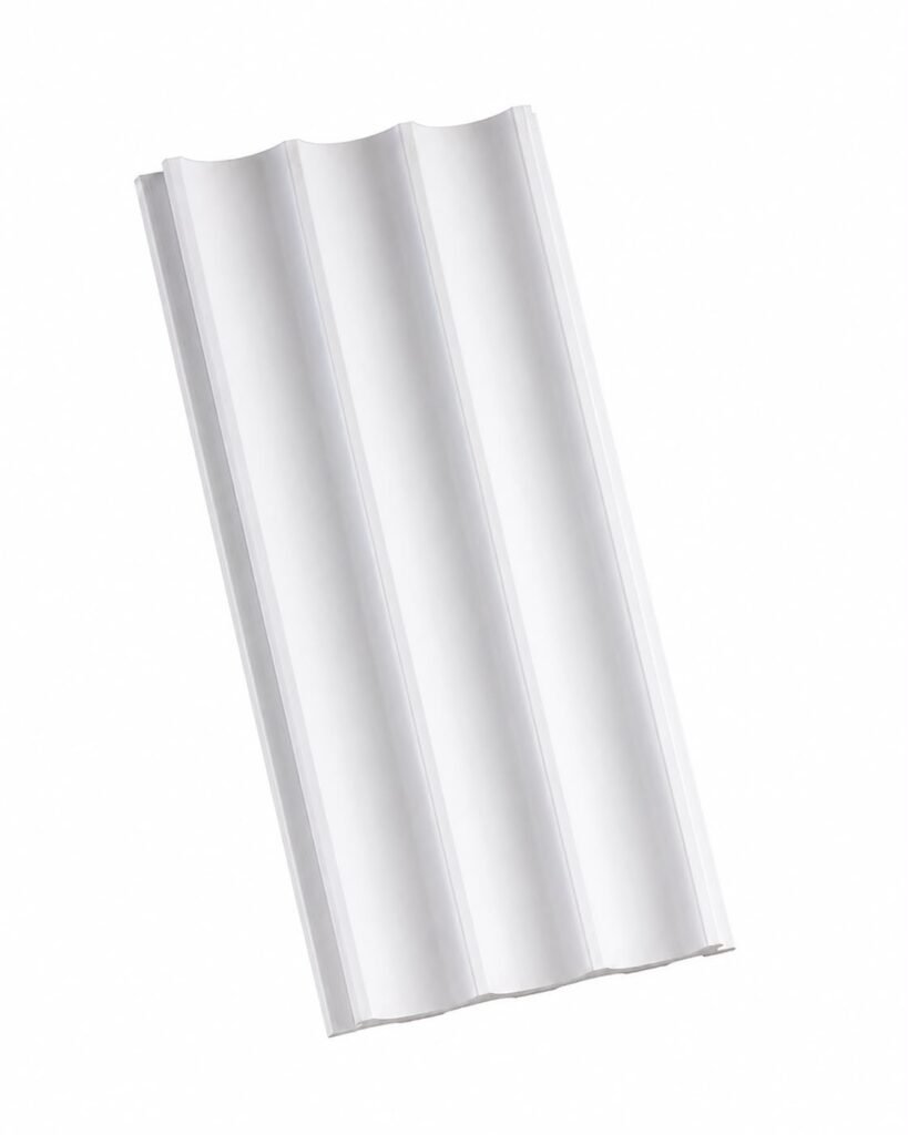 Panele MDF – Satin White 12×280 Cm
