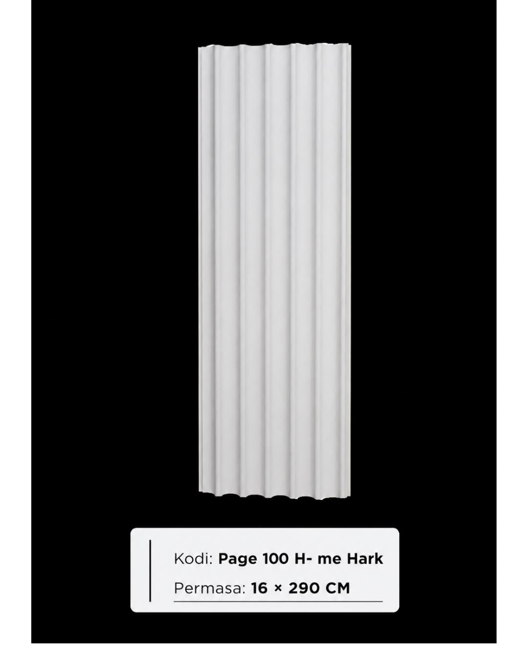 Panele WPC Page 100 H- me Hark 16×290 Cm