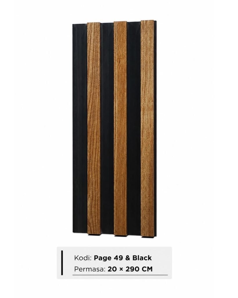 Panele WPC Page 49 & Black 20×290 Cm