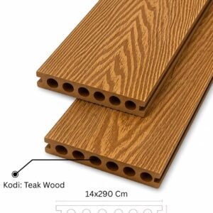Decking – Kodi: Teak Wood 14×290 Cm