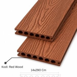 Decking – Kodi: Red Wood 14×290 Cm