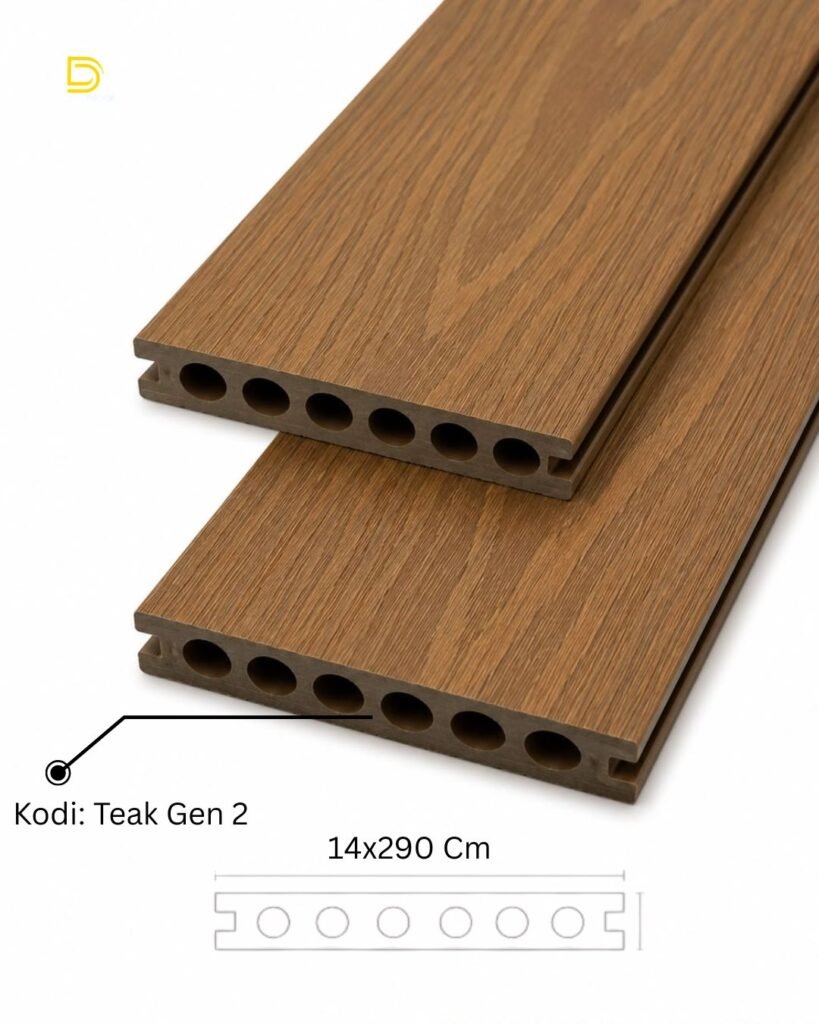 Decking – Kodi: Teak Gen 2 14×290 Cm