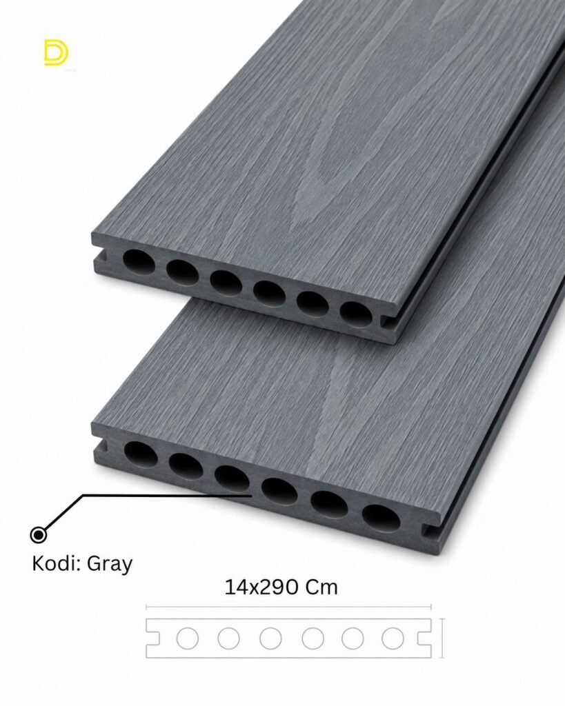 Decking – Kodi: Gray 14×290 Cm